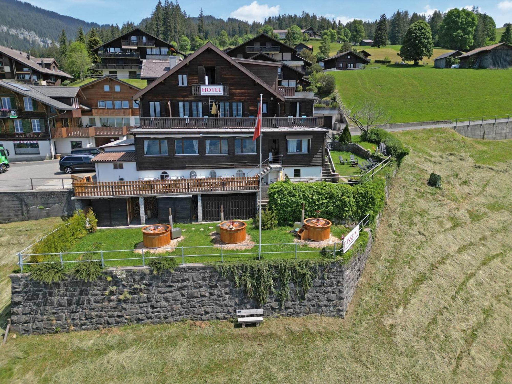 Hotel Beausite Fassbind Beatenberg Exterior foto
